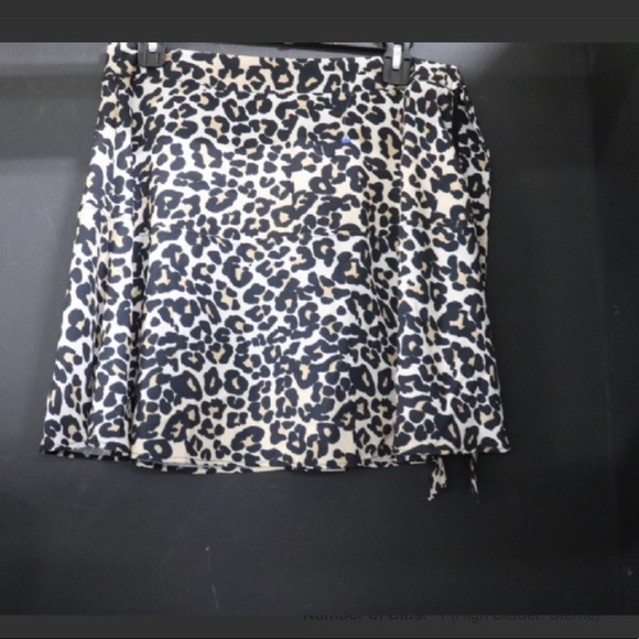🐯Top Shop Cheetah Print Mini Skirt Size 8 - Picture 5 of 7